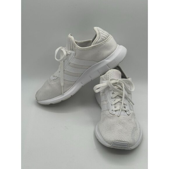 Adidas womens White Running Shoes Size 7 - Picture 7 of 9